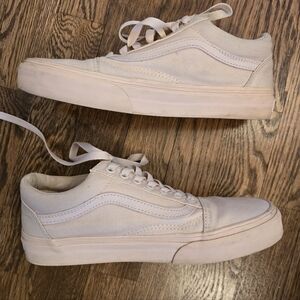 VANS Old Skool Shoe, Pastel Pink, Women's Size 8